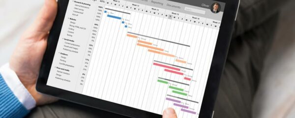 logiciel gestion de projet sur tablette