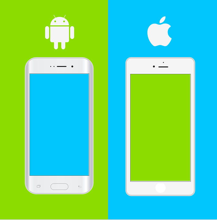 Android et IOS systèmes d'exploitation les plus utilisés sur smartphone